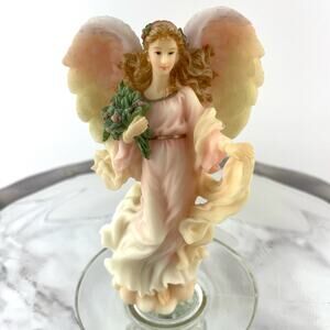 Seraphim Classics Noelle Angel Giving Spirit Christmas Ornament Roman Inc. 1997